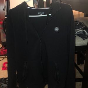 Exspress size large zip up like brand new